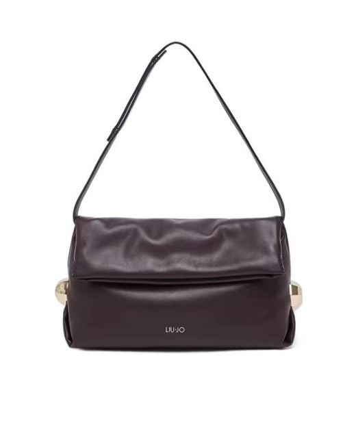 Liu Jo Purple Medium Riccy Shoulder Bag