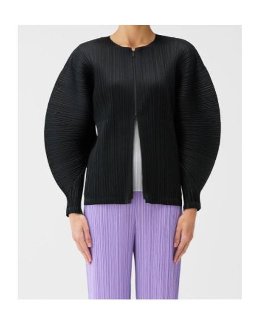 Pleats Please Issey Miyake Blue Pleats Please Issey Miyake Monthly Colors: April Jacket