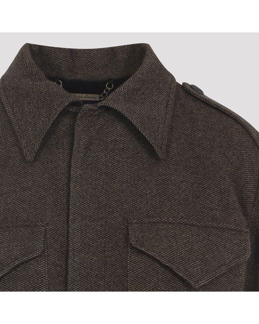 Ralph Lauren Gray Maddison Bomber Jacket