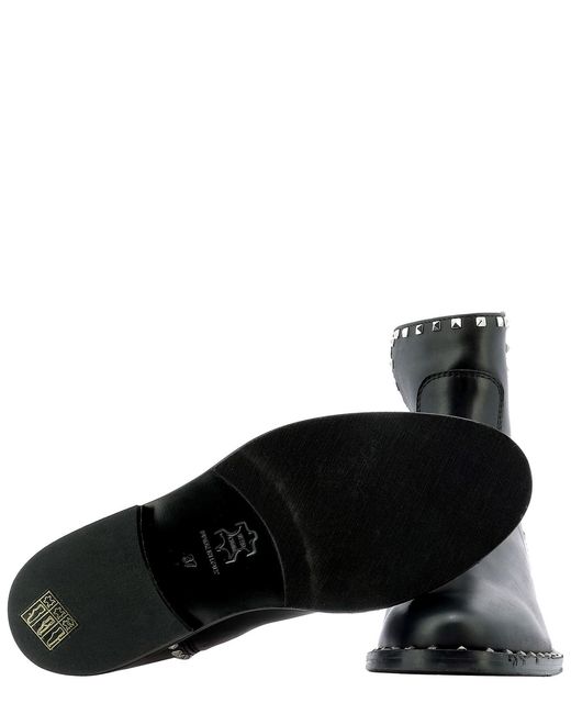 Via Roma 15 Black Malibu Ankle Boots