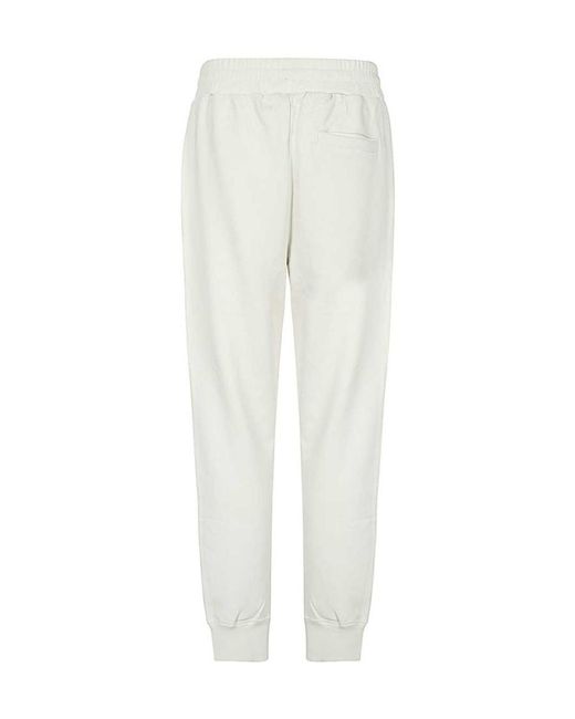 A_COLD_WALL* White Logo-Print Cotton Track Pants for men