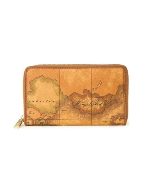 Alviero Martini Natural Zipper Wallet
