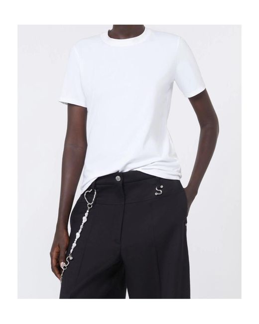 Sportmax White Short-Sleeved T-Shirt