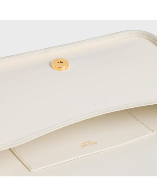 Céline White Shoulder Bag Terence