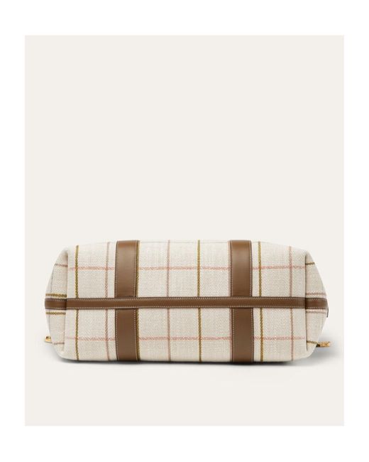 Loro Piana Natural Ghiera Large Handbag