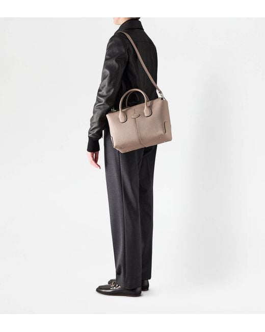 Tod's Natural Di Small Tote Bag