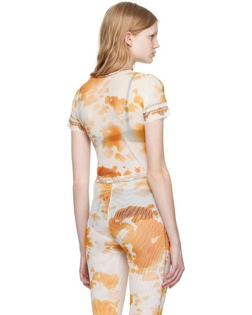 OTTOLINGER Metallic Item O-Neck Short-Sleeved T-Shirt