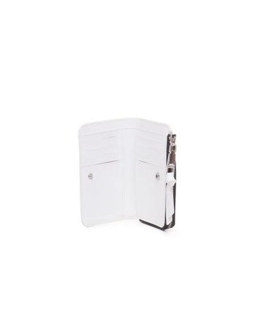 Marc Jacobs White Open-Fold Wallet