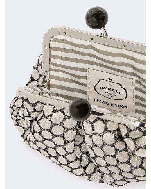 Weekend by Maxmara White Patterned Shoulder Bag