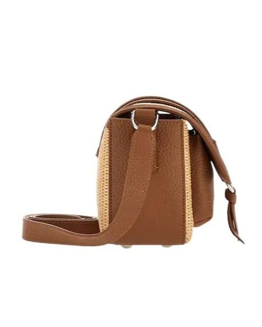 Hogan Brown Trend Flap Bag