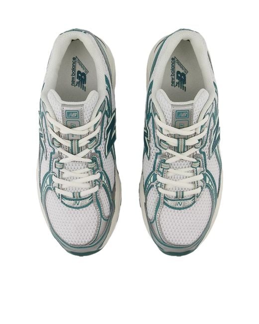 New Balance Gray 740 Lace-Up Sneakers for men