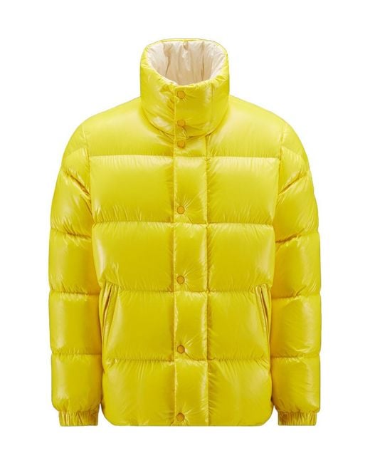 Moncler Yellow 1952 Long-Sleeved Padded Jacket for men