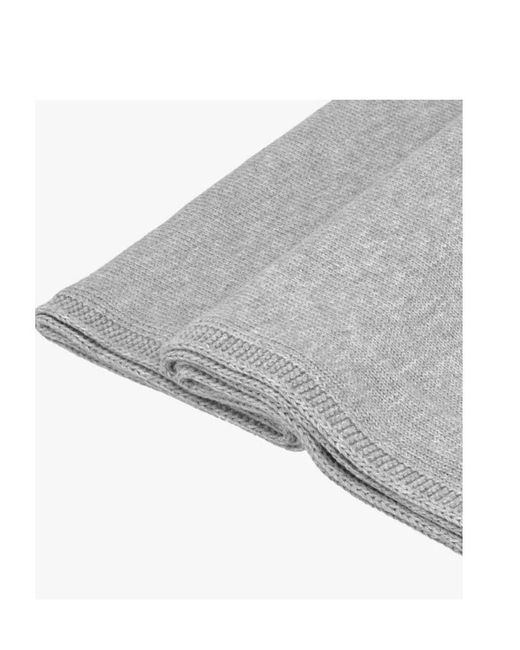 Polo Ralph Lauren Gray Fringed Scarf for men