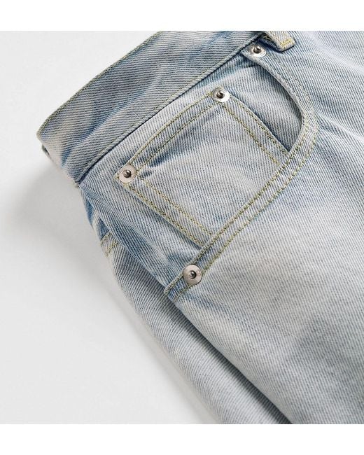 Dior Gray Loose-Fit Jeans