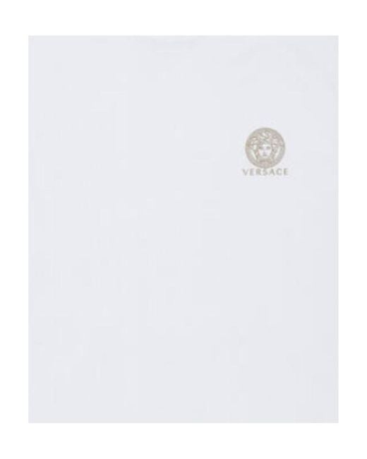 Versace Black 2-Pack Crewneck T-Shirts for men