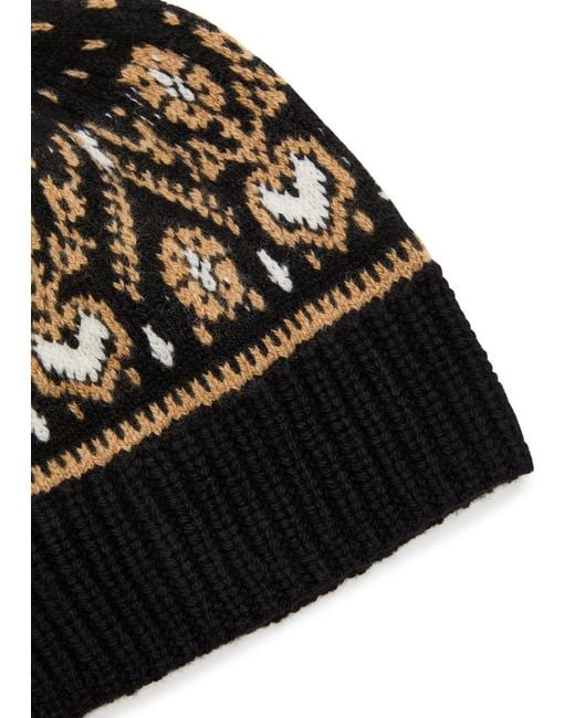 Khaite Black Cashmere Beanie