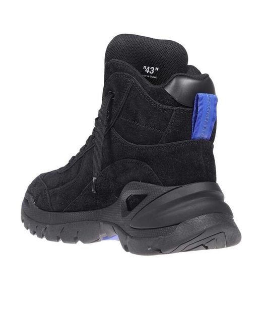 Off-White c/o Virgil Abloh Black Lace Up Sneakers for men