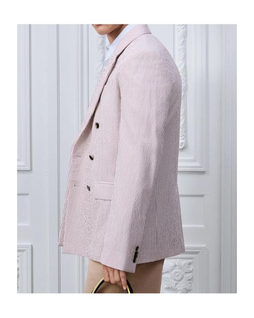 Dior Purple Iviera Double-Breasted Jacket for men