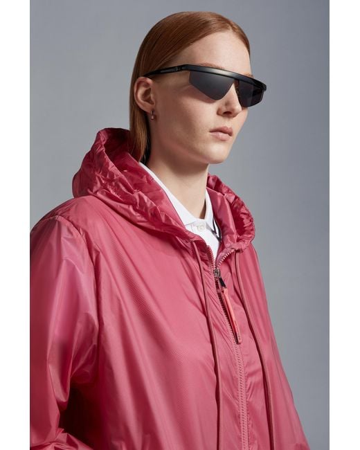 Moncler Black Orizon Rectangular Sunglasses for men