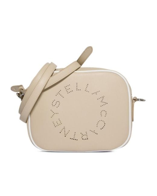 Stella McCartney Natural Letter Shoulder Bag