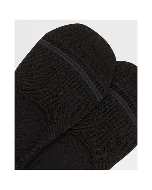 Zegna Black Cotton Blend Socks for men