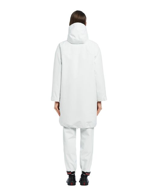 Prada White Gore-Tex Pro Padded Jacket