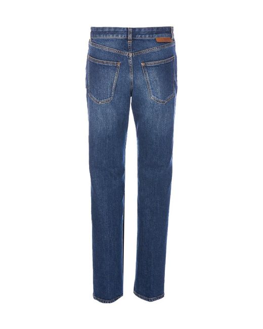 Stella McCartney Blue Skinny Denim Jeans