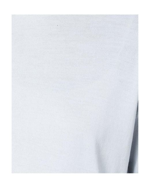Maison Margiela Blue Work-In-Progress Roll-Neck Jumper
