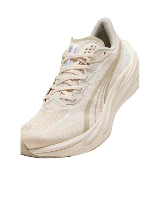 PUMA Natural Deviate Nitro 4 Lace-Up Sneakers