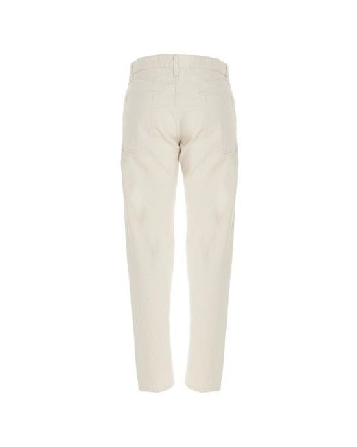 Jil Sander Natural Straight-Leg Jeans
