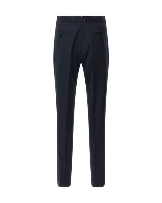 Zegna Blue Single Breasted Two-Piece Tailored Suit for men