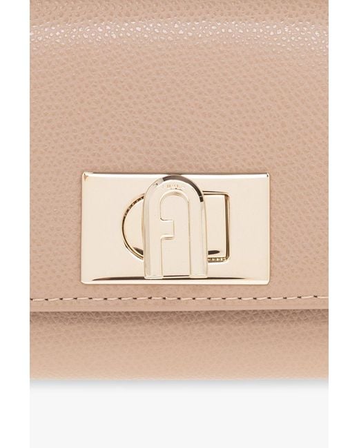 Furla Natural 1927 Twist-Lock Compact Wallet
