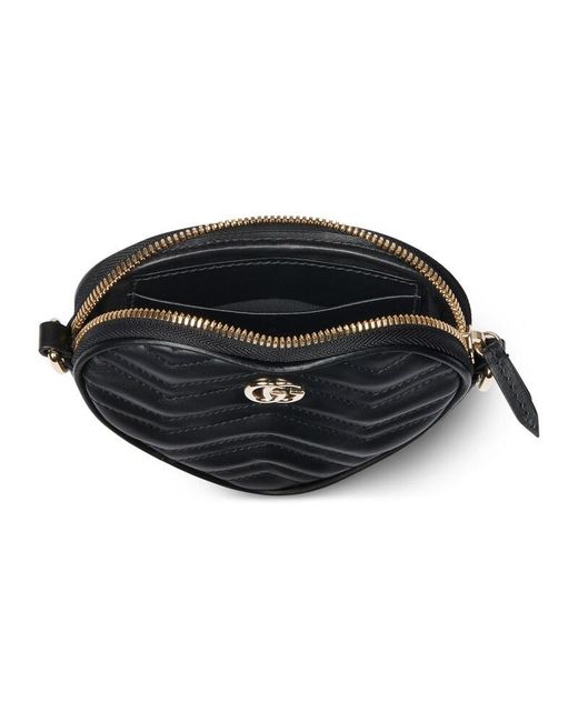 Gucci Black Gg Marmont Mini Bag