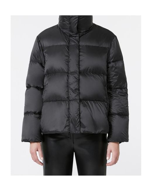 Max Mara Black Seica Puffer Jacket