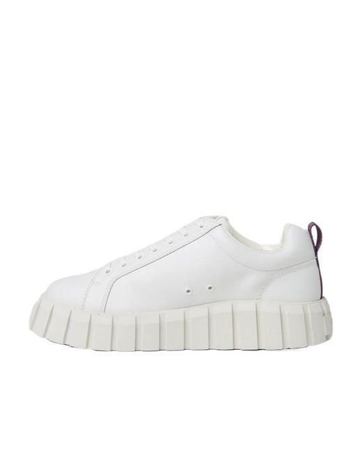 Eytys White Low-Cut Casual Sneakers for men