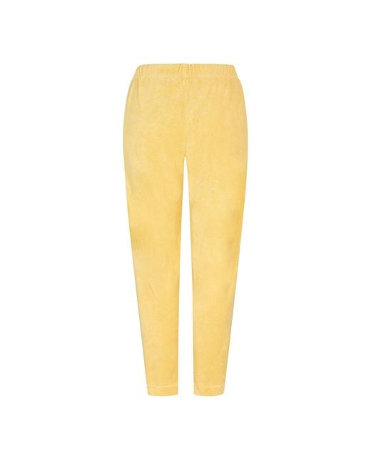 Fear Of God Yellow Logo Detail Sweatpants
