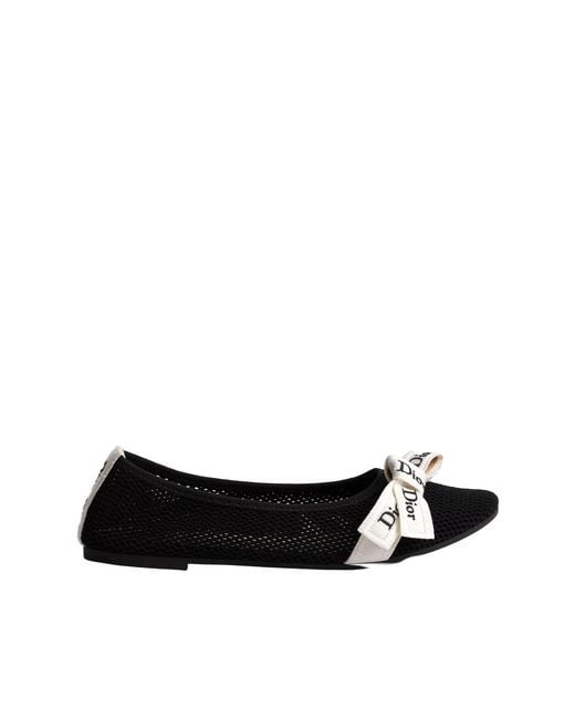 Dior Black J'A Ballet Flat