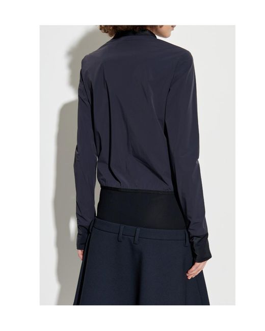 DIESEL Blue G-Ervin Zip-Front Stand-Collar Jacket