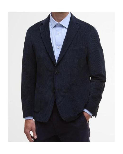 Barbour Blue Wallington Blazer for men