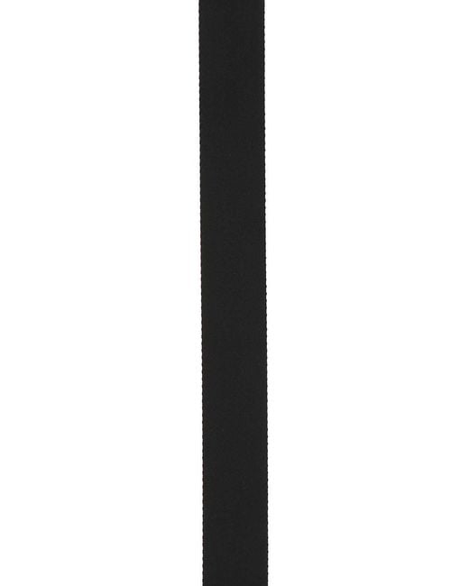 Prada White Logo Plaque Woven Belt for men