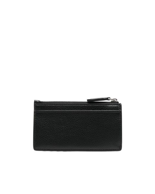 Mulberry Black Continental Zipped Cardholder