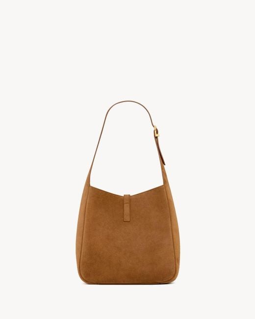 Saint Laurent Brown Le 5 À 7 Supple Small