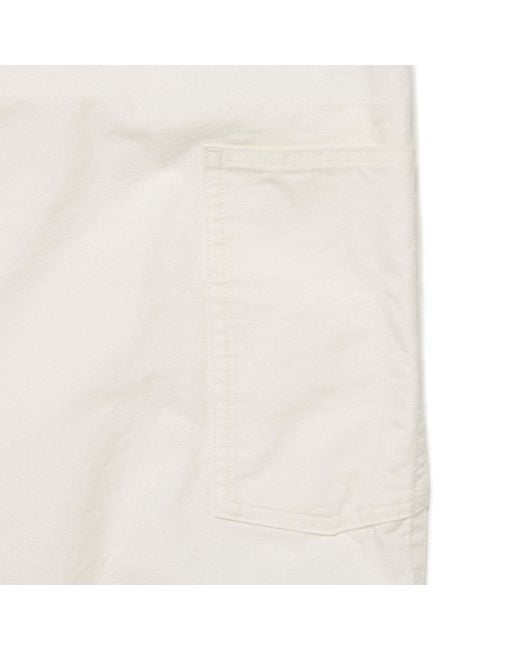 Human Made White Graphic Print Pants for men