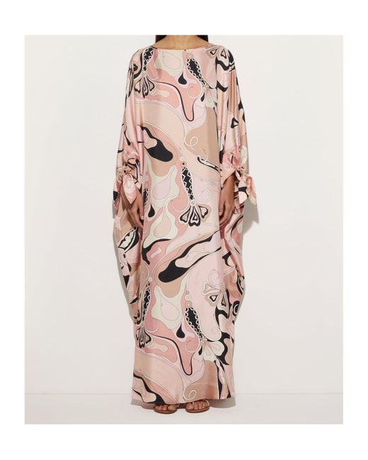 Emilio Pucci Pink Orchidee-Print Dress