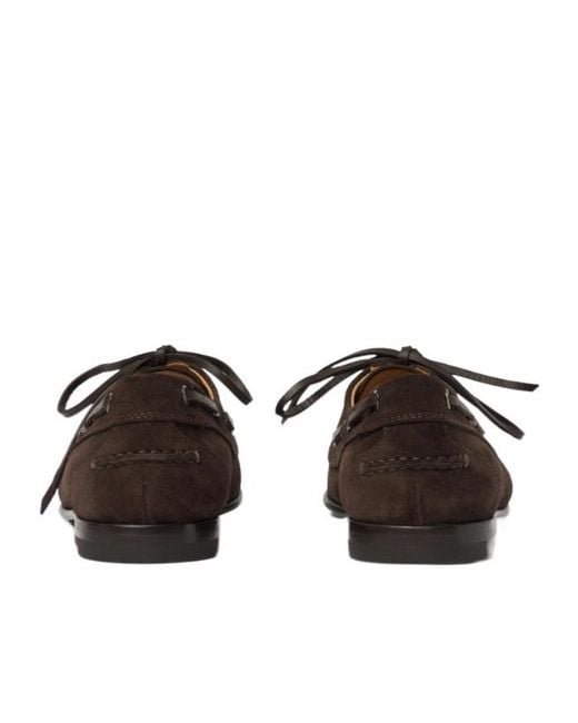 Scarosso Brown Ginevra Lace-Up Shoes