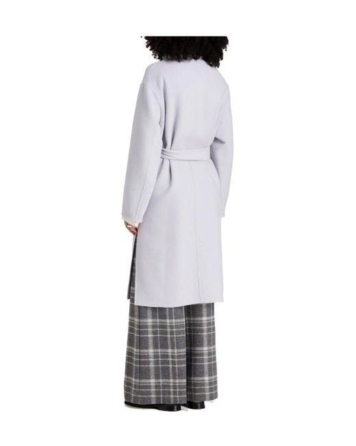 Marni Gray Solid Color Coats