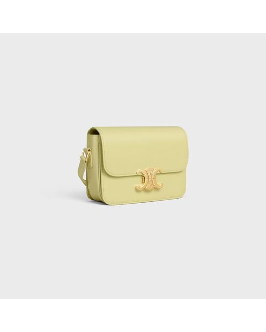 Céline Yellow Teen Triomphe Bag