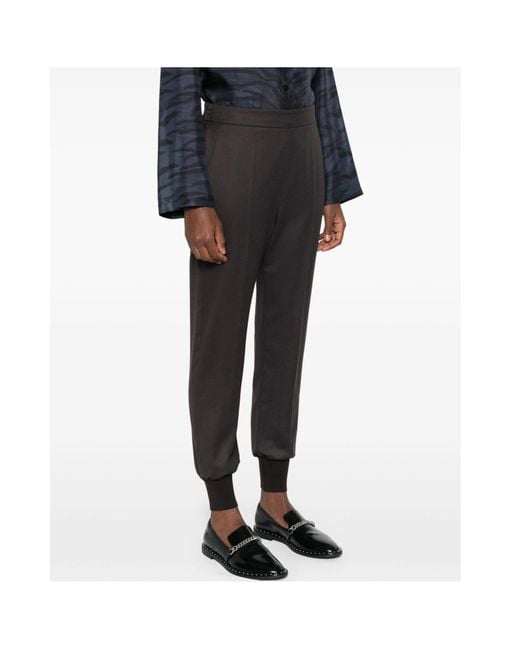 Stella McCartney Black Elastic Waist Sweatpants