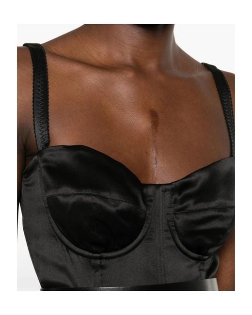 Dolce & Gabbana Black Midi Dress