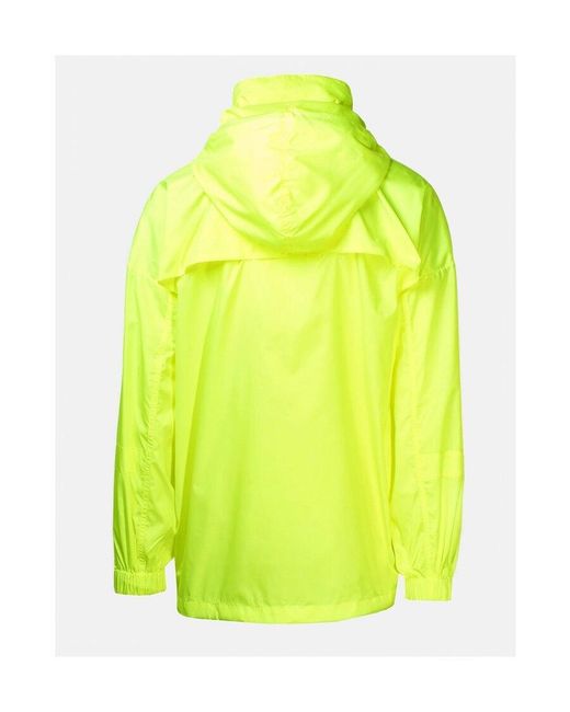 Off-White c/o Virgil Abloh Yellow Hooded Lightweight Jacket for men